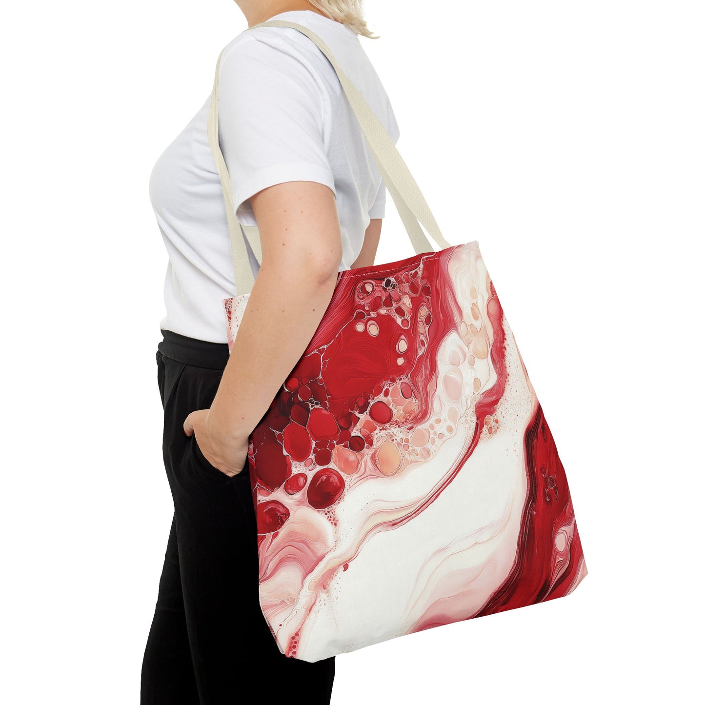 Cherry Aurora. Tote Bag for Everyday Use