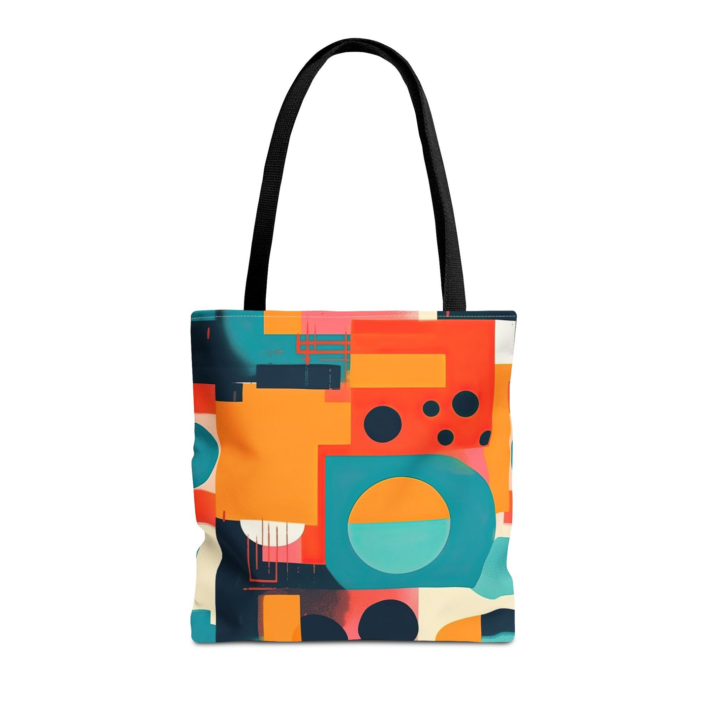 Neon Echoes. Tote Bag for Everyday Use