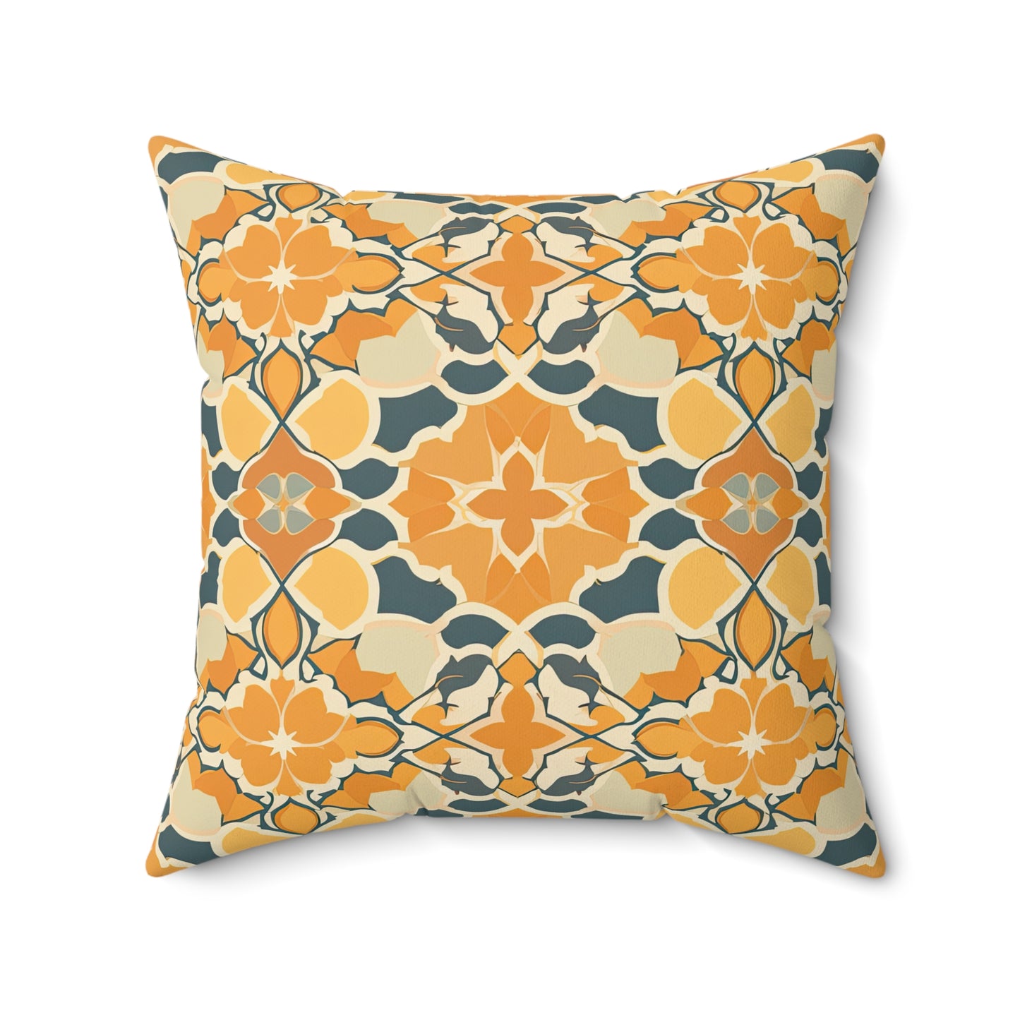 Desert Rose Rhapsody. Spun Polyester Square Pillow