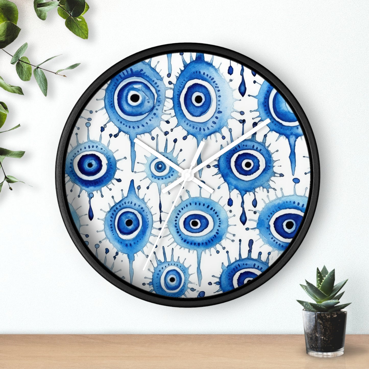 Wall Clock. Evil Eye Cry