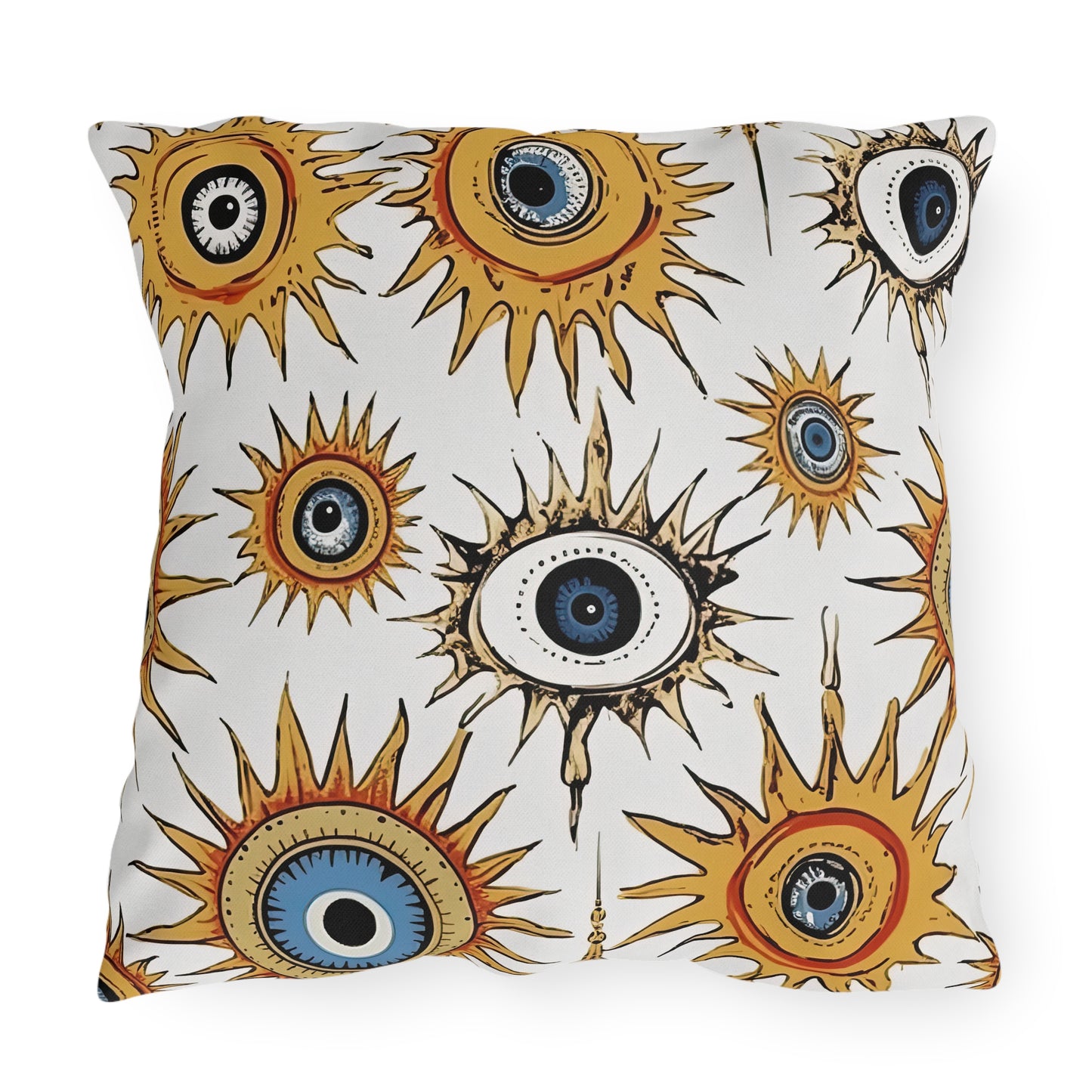 Ethereal Eyeful. Outdoor Pillows