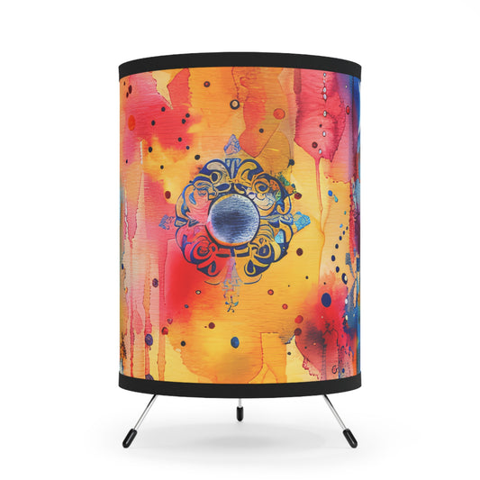 Hamsa bright Aura-. Modern Tripod Lamp