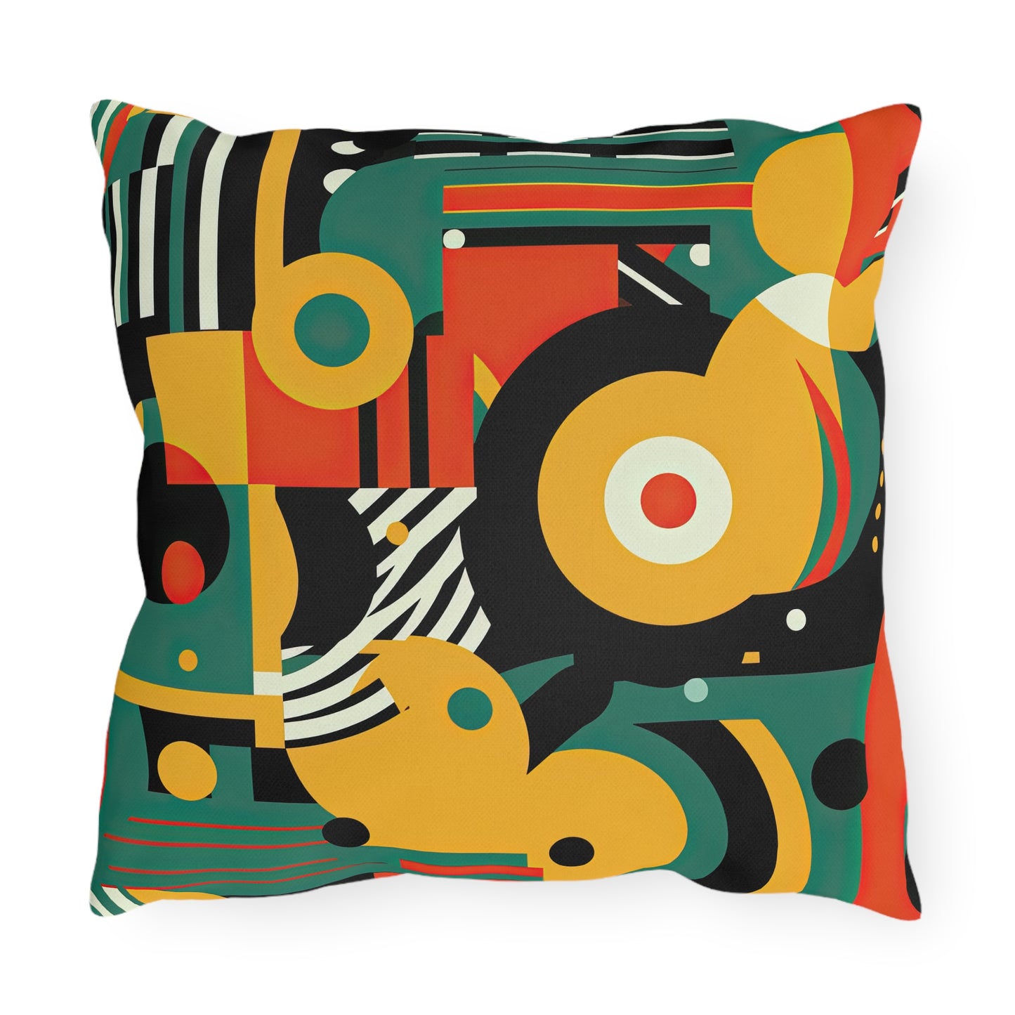 Galactic Groove. Outdoor Pillows