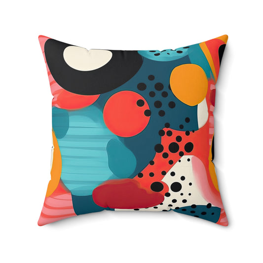 Chroma Catharsis. Spun Polyester Square Pillow