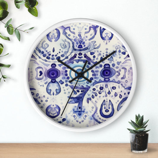 Wall Clock. Hamsa Enigma.