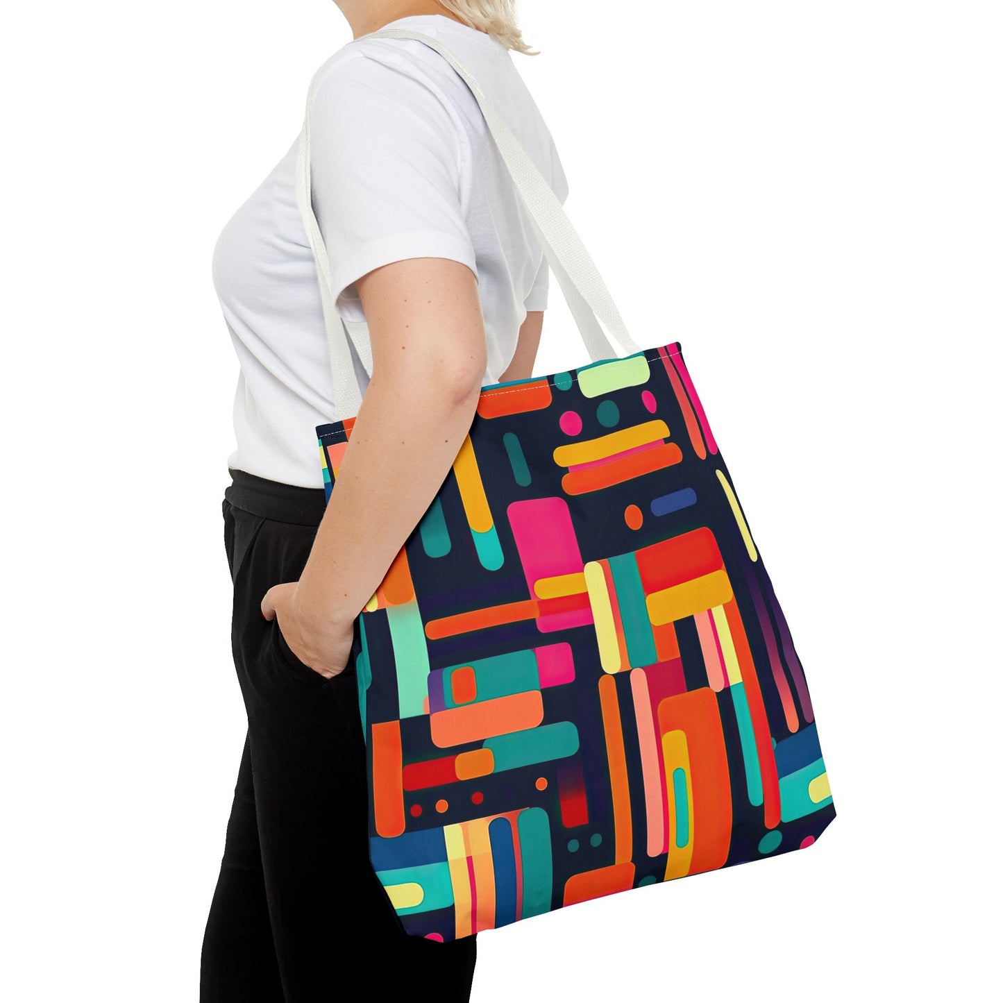 Cybernetic Nostalgia. Tote Bag for Everyday Use