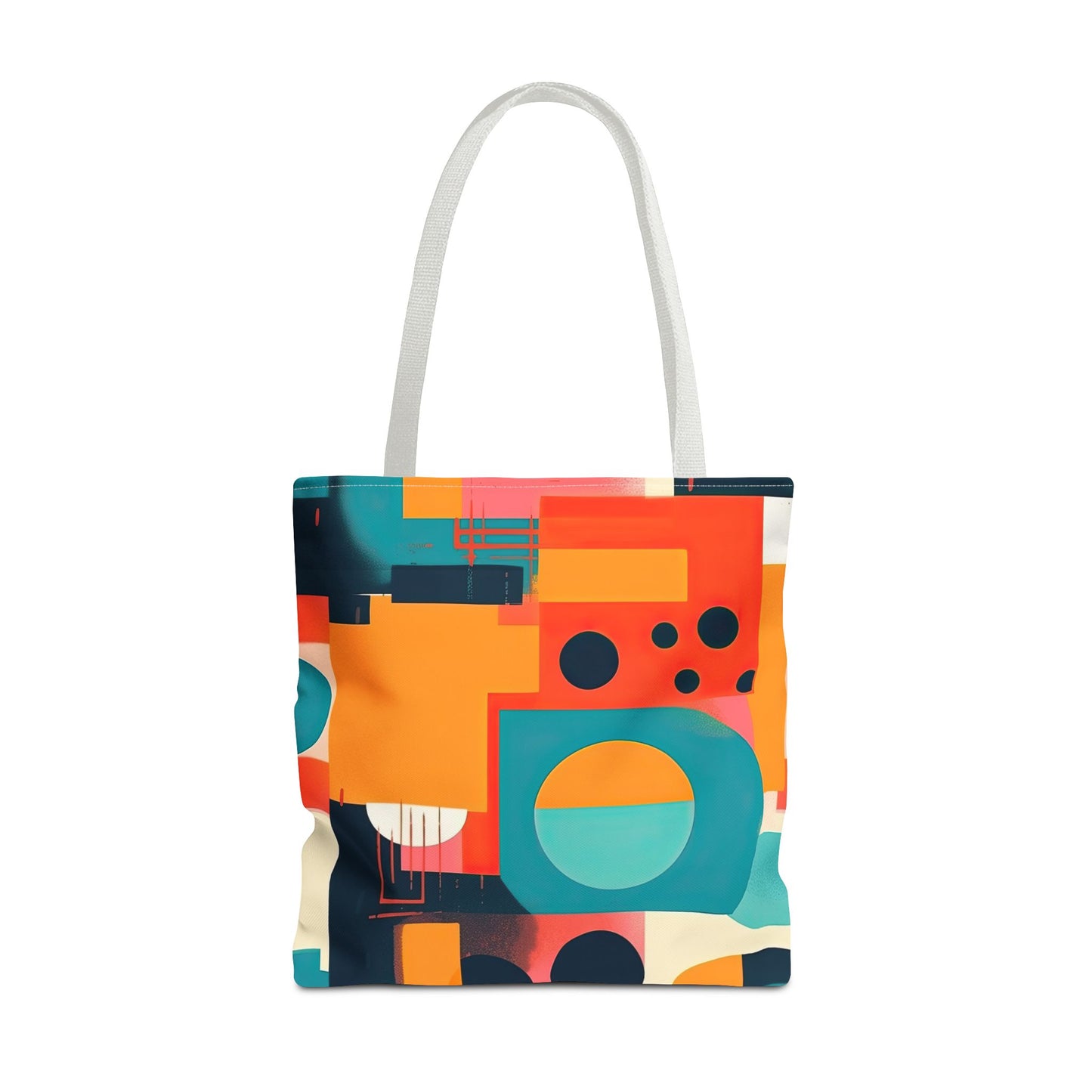 Neon Echoes. Tote Bag for Everyday Use