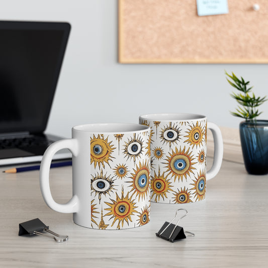 Ceramic Mug 11oz.Ethereal Eyeful