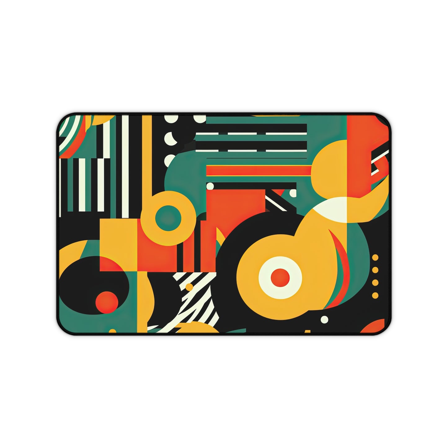 Galactic Groove  . Desk Mat - Stylish Office Organizer