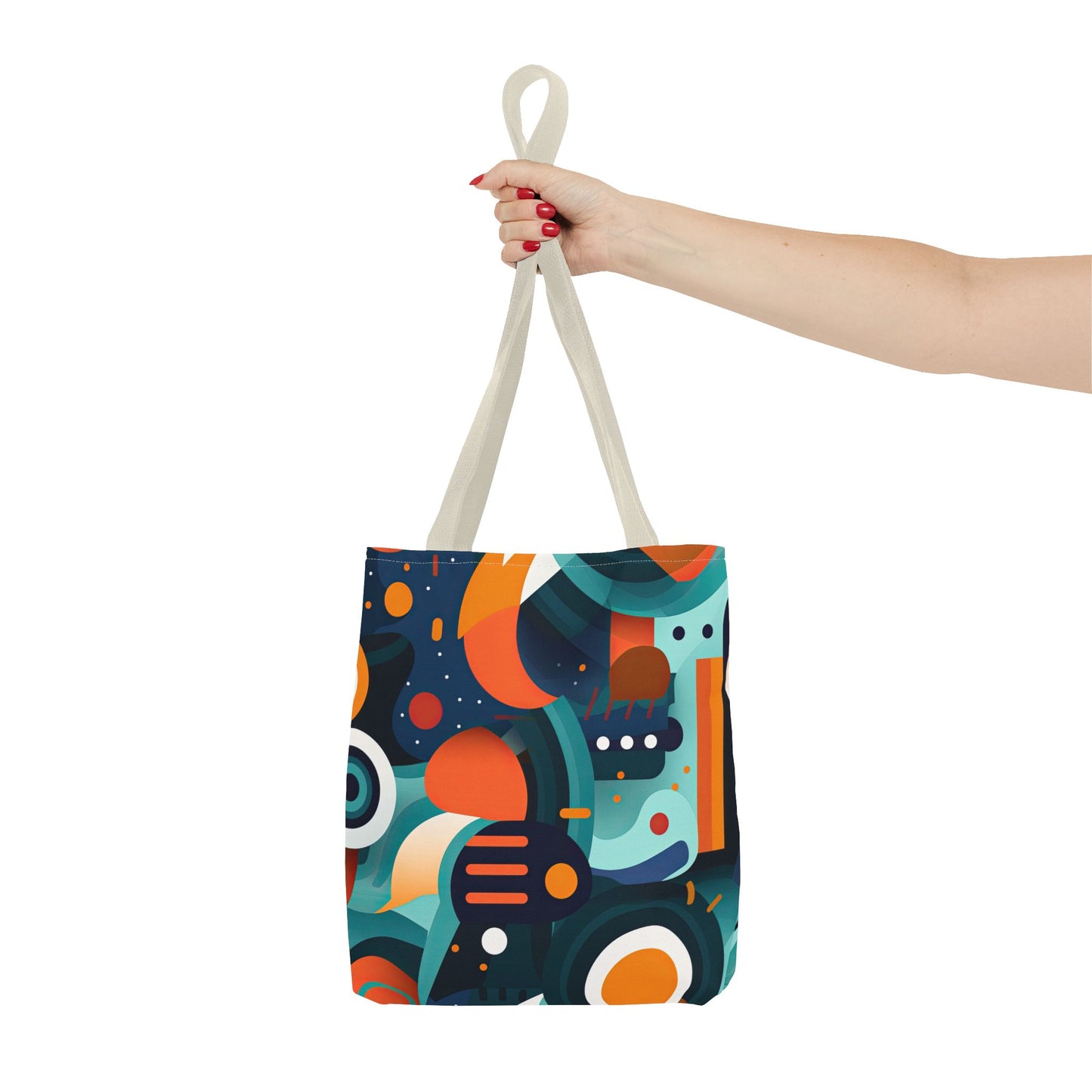 Retro Futurism. Tote Bag for Everyday Use