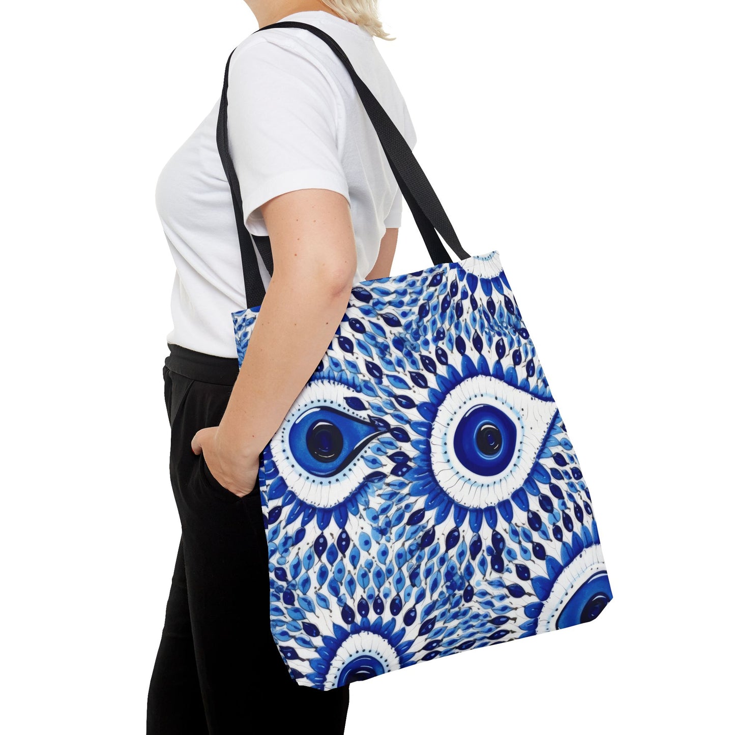 Enigmatic Gaze. Tote Bag for Everyday Use