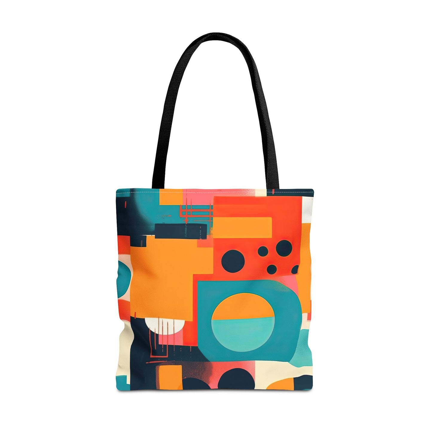 Neon Echoes. Tote Bag for Everyday Use