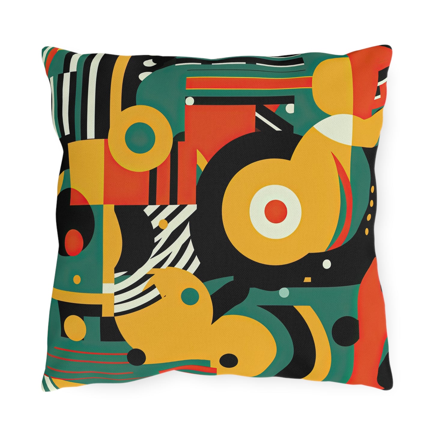 Galactic Groove. Outdoor Pillows