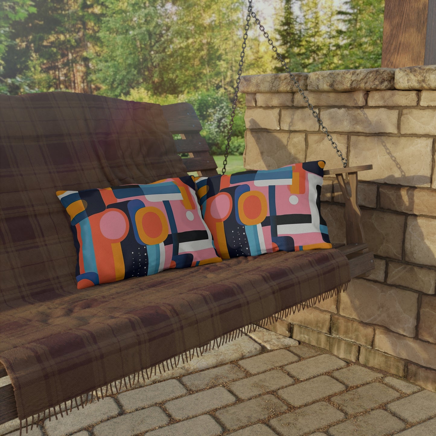 Etheric Elegance .Outdoor Pillows