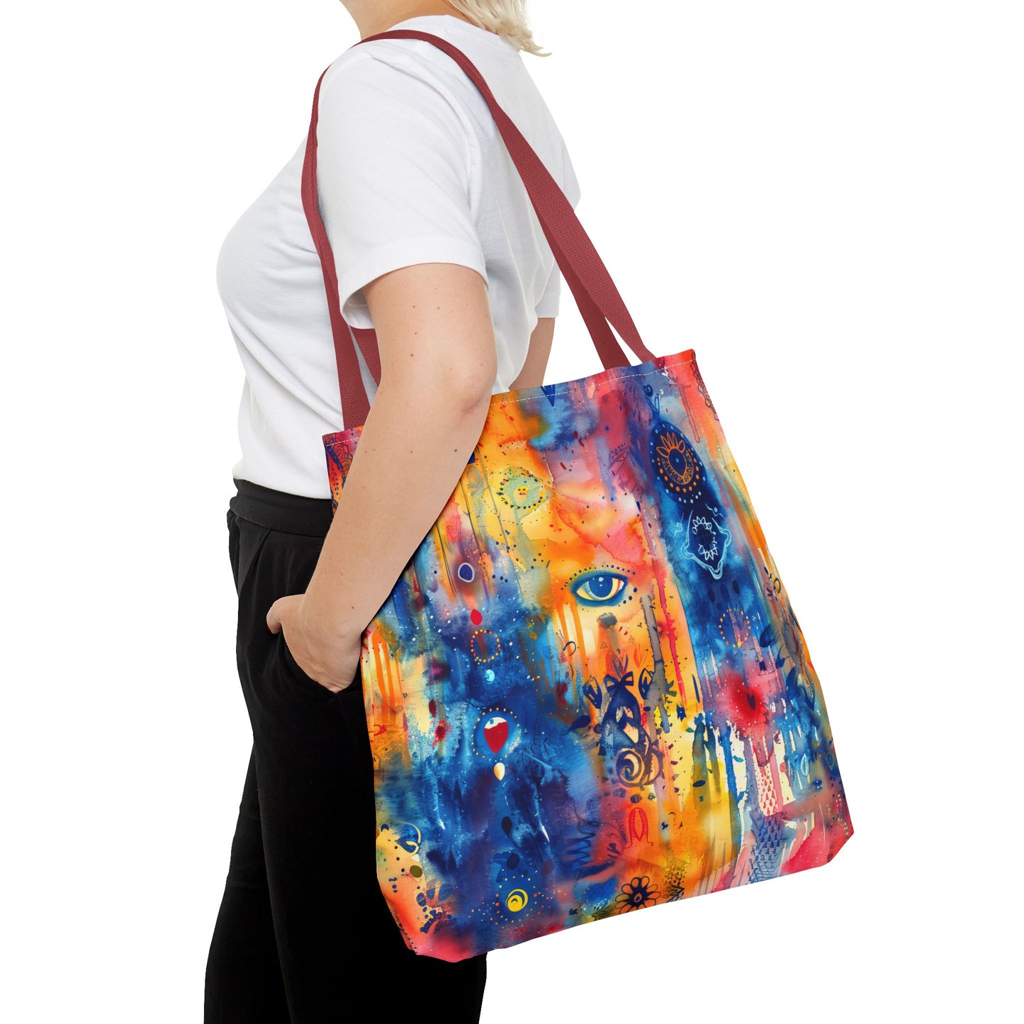 Rainbow Shield . Tote Bag for Everyday Use