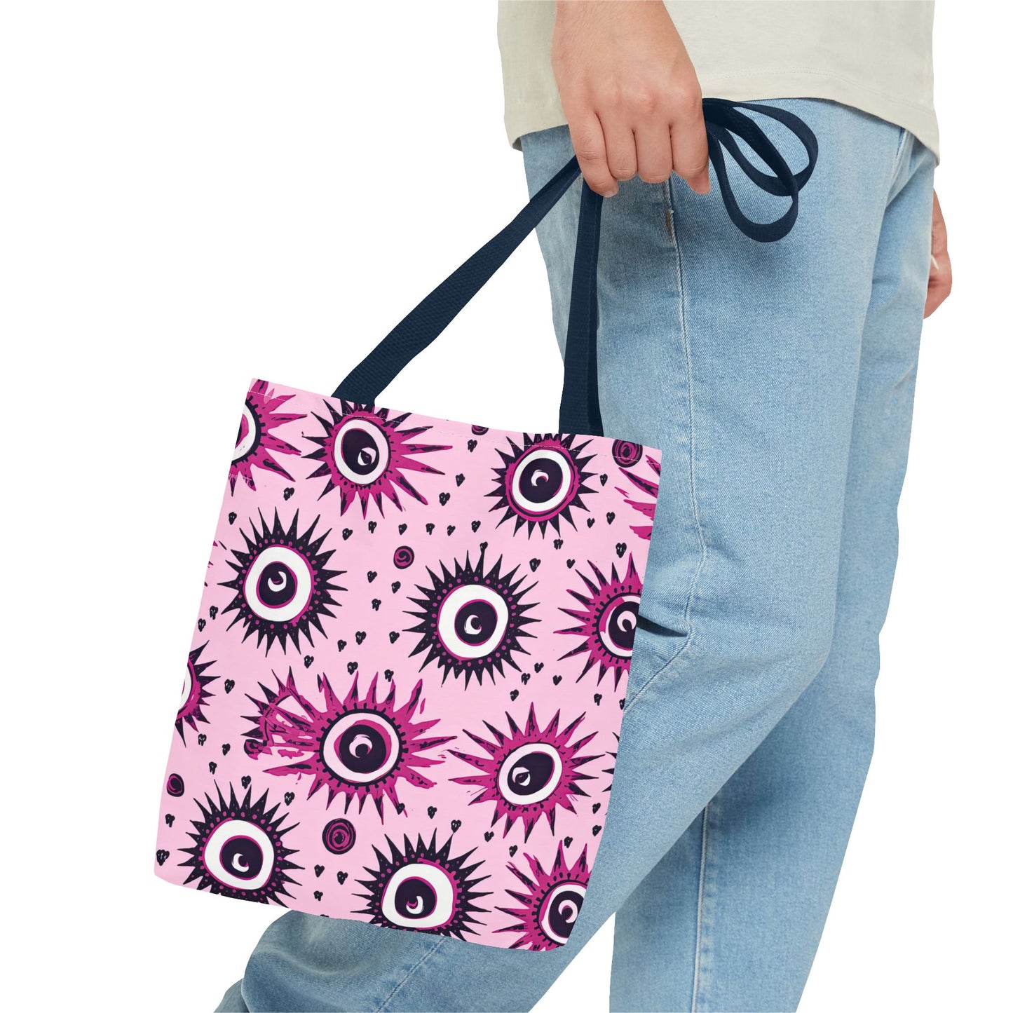 Evil Pink Eye. Tote Bag for Everyday Use