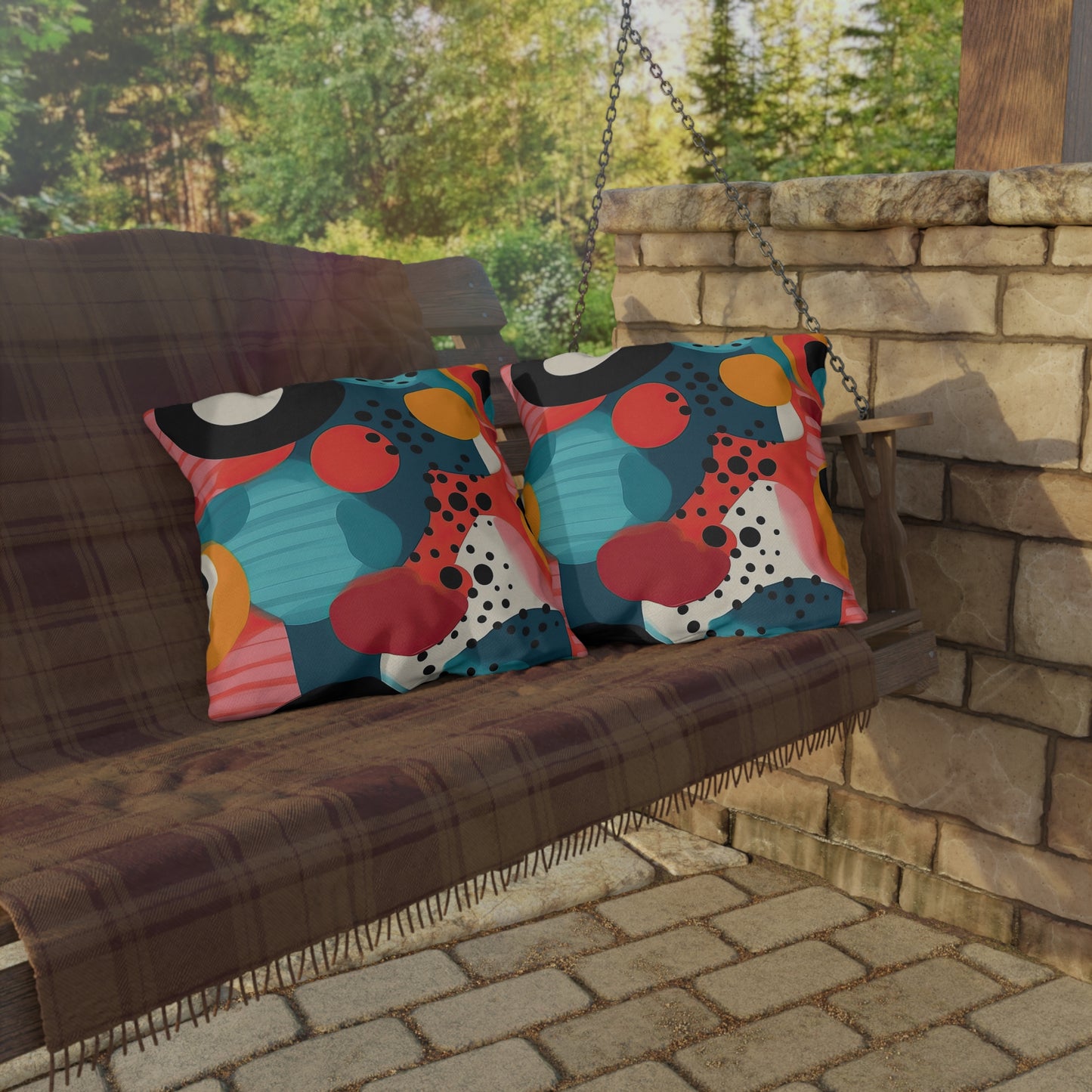 Chroma Catharsis . Outdoor Pillows