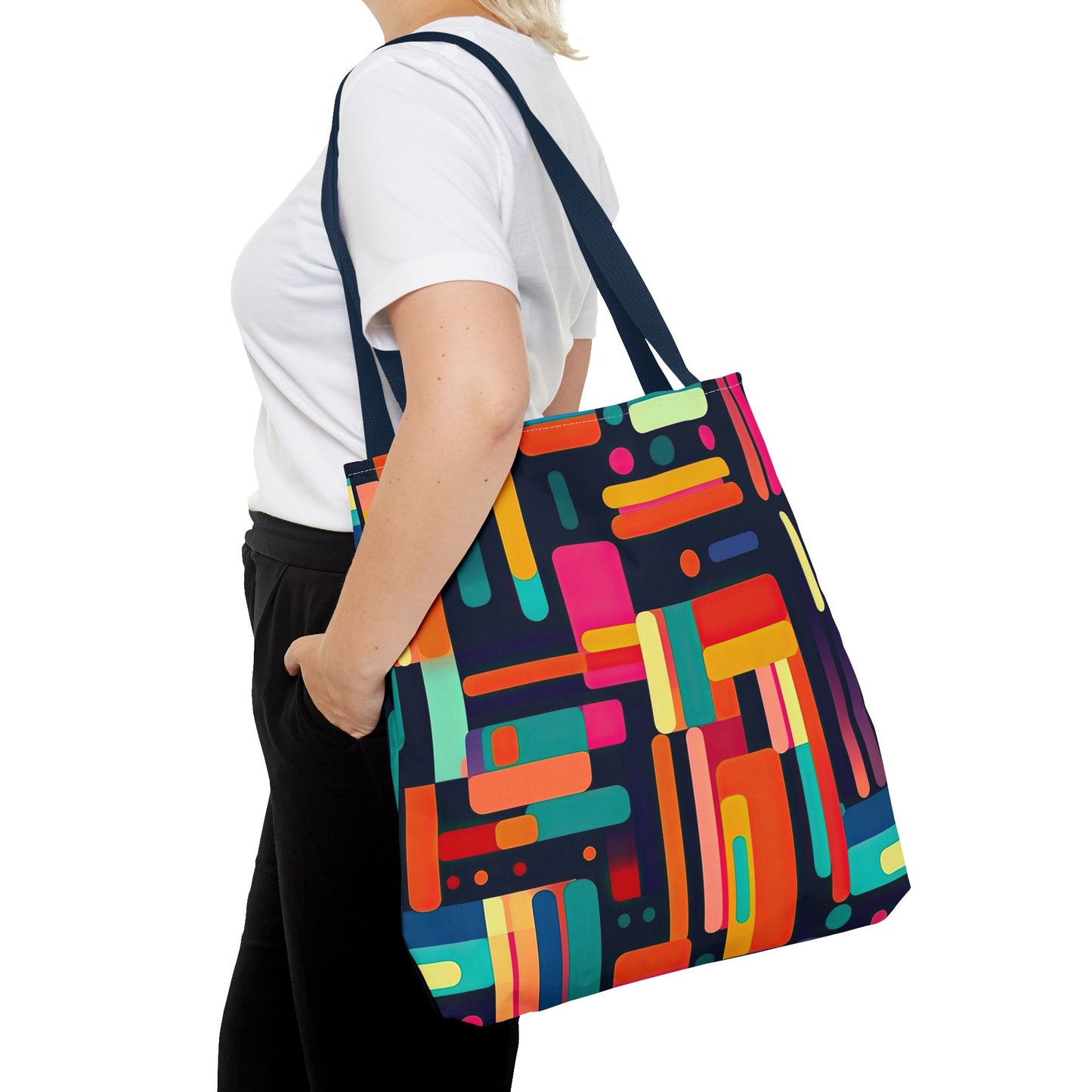 Cybernetic Nostalgia. Tote Bag for Everyday Use