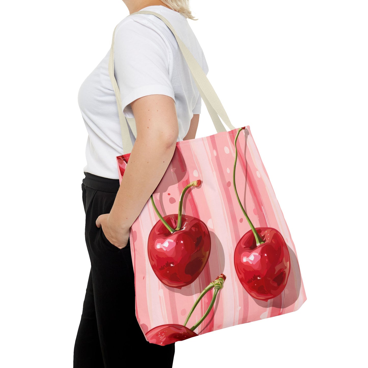 Copy of Cherry Noir. Tote Bag for Everyday Use