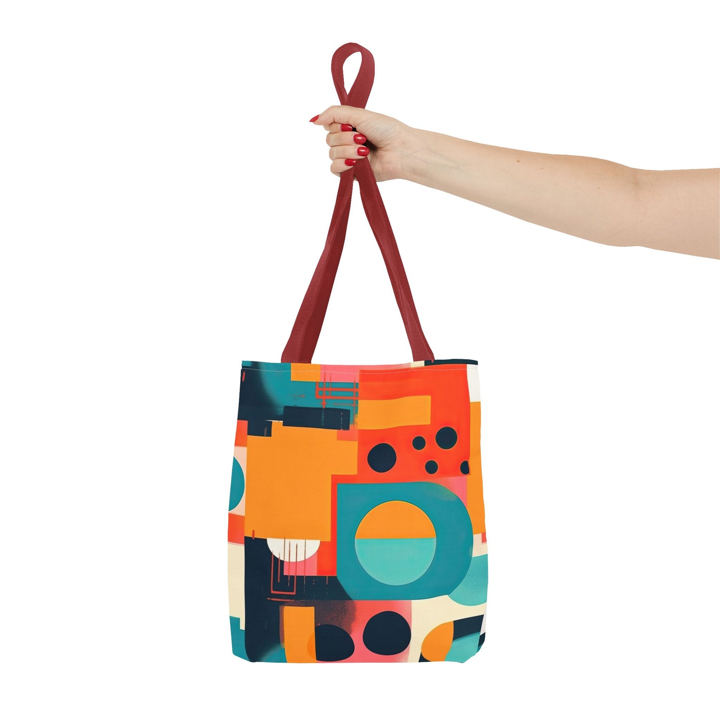 Neon Echoes. Tote Bag for Everyday Use