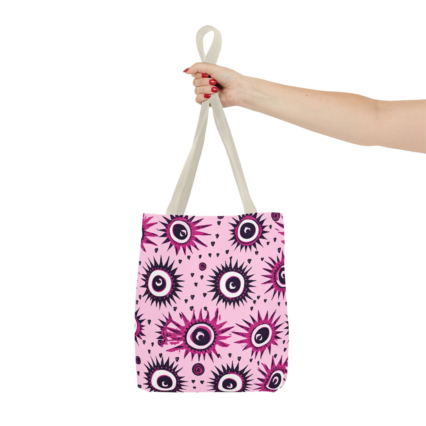 Evil Pink Eye. Tote Bag for Everyday Use