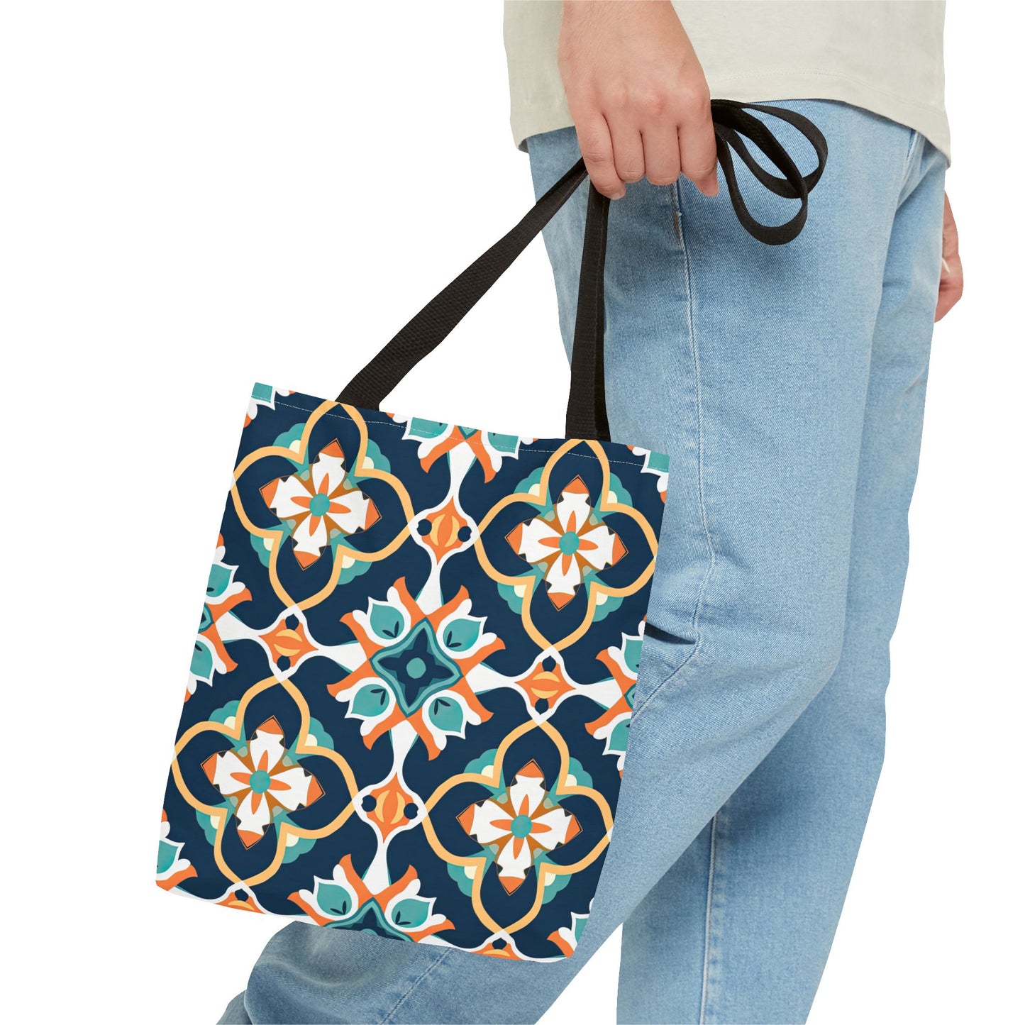 Saffron Souk Symphony. Tote Bag for Everyday Use