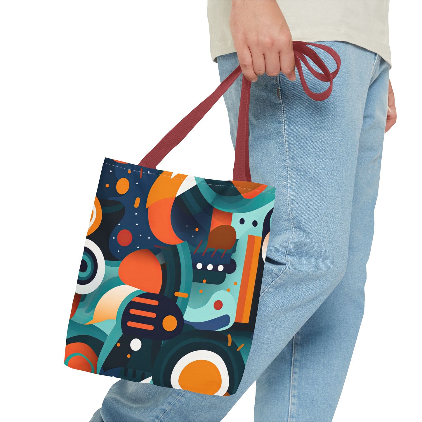Retro Futurism. Tote Bag for Everyday Use