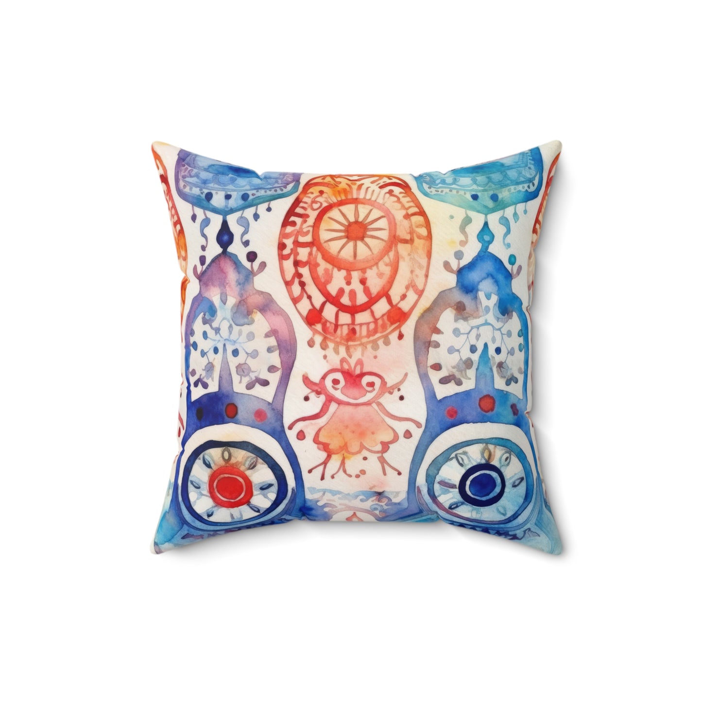 Omen of Hands.Spun Polyester Square Pillow