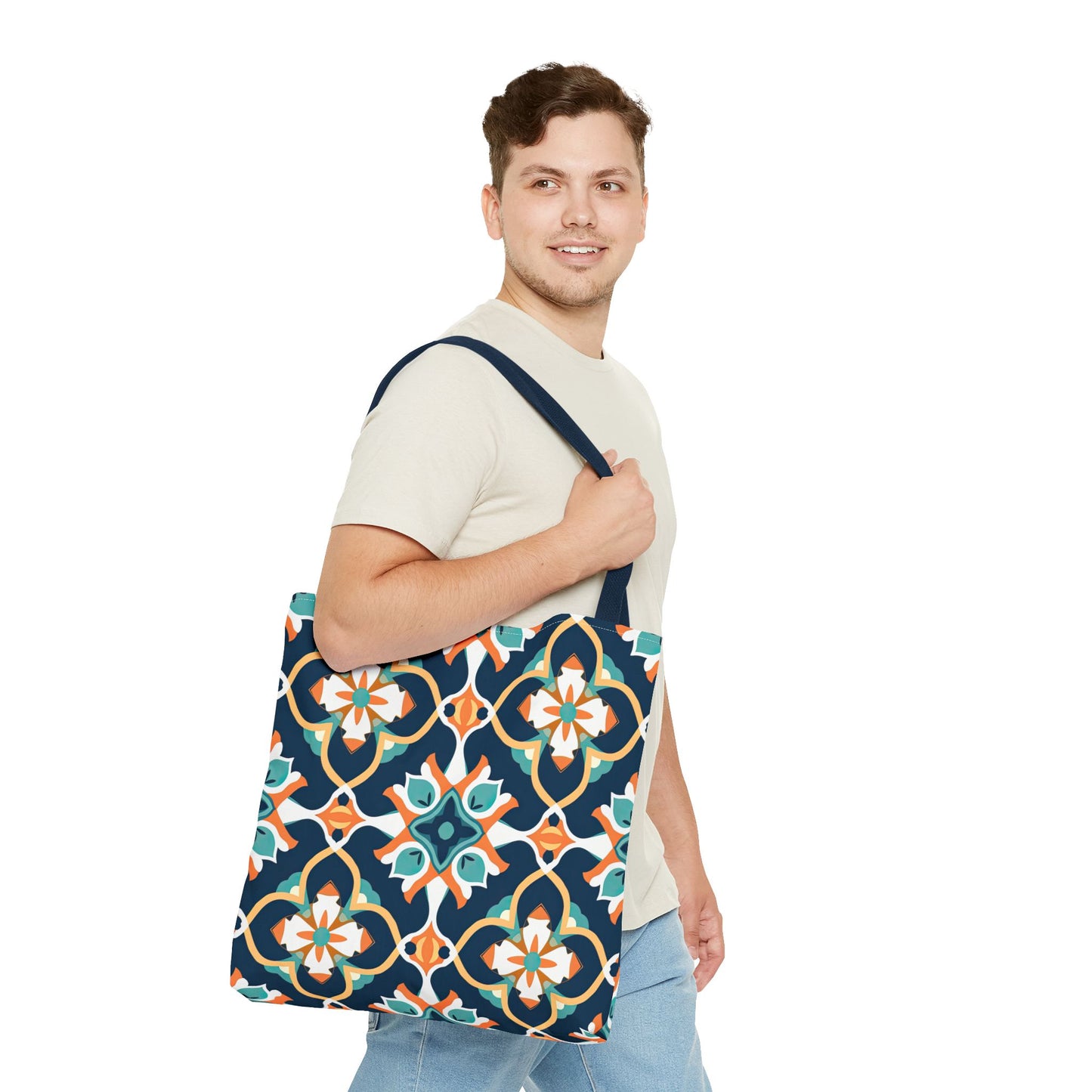 Saffron Souk Symphony. Tote Bag for Everyday Use