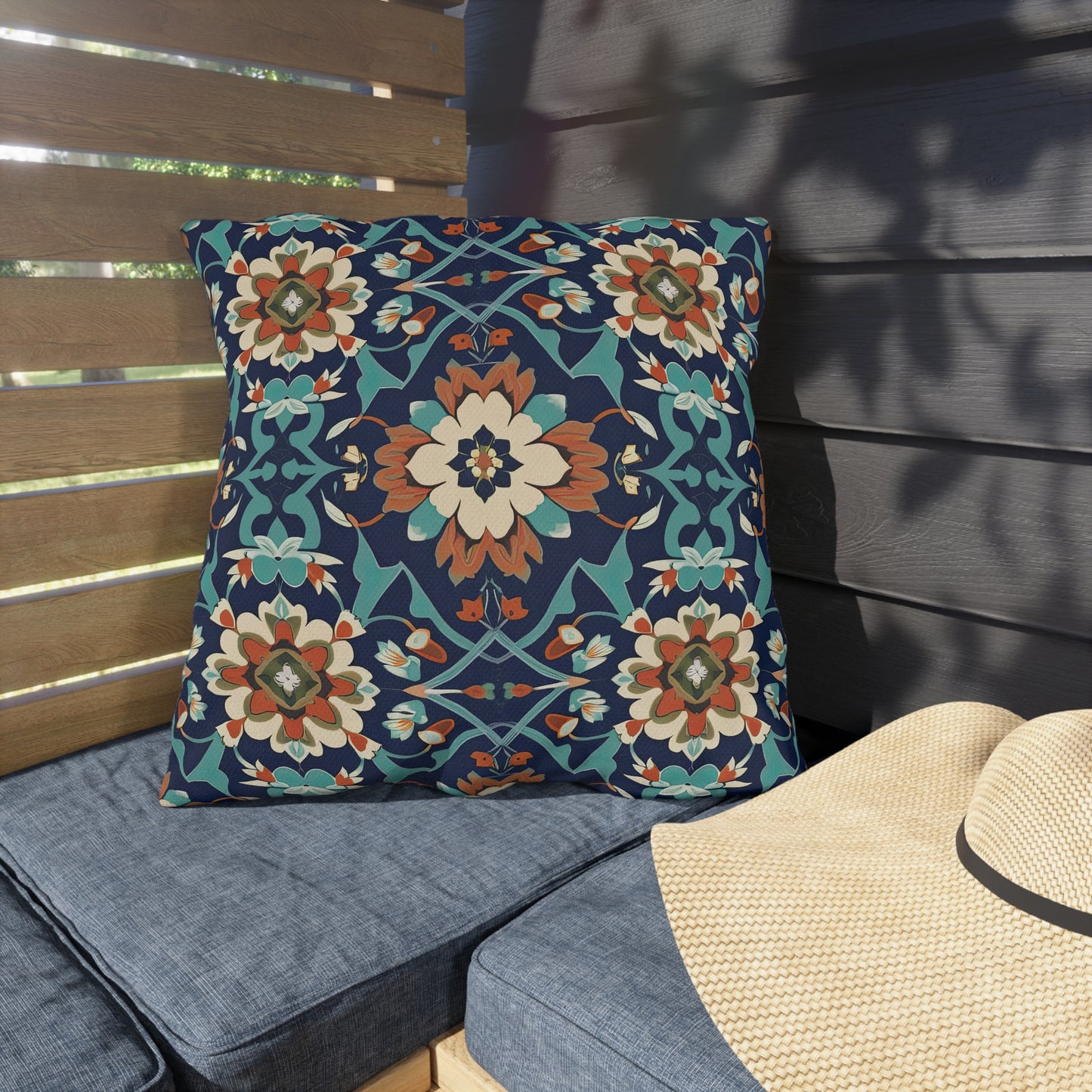 Fabled Fez Fantasy .Outdoor Pillows