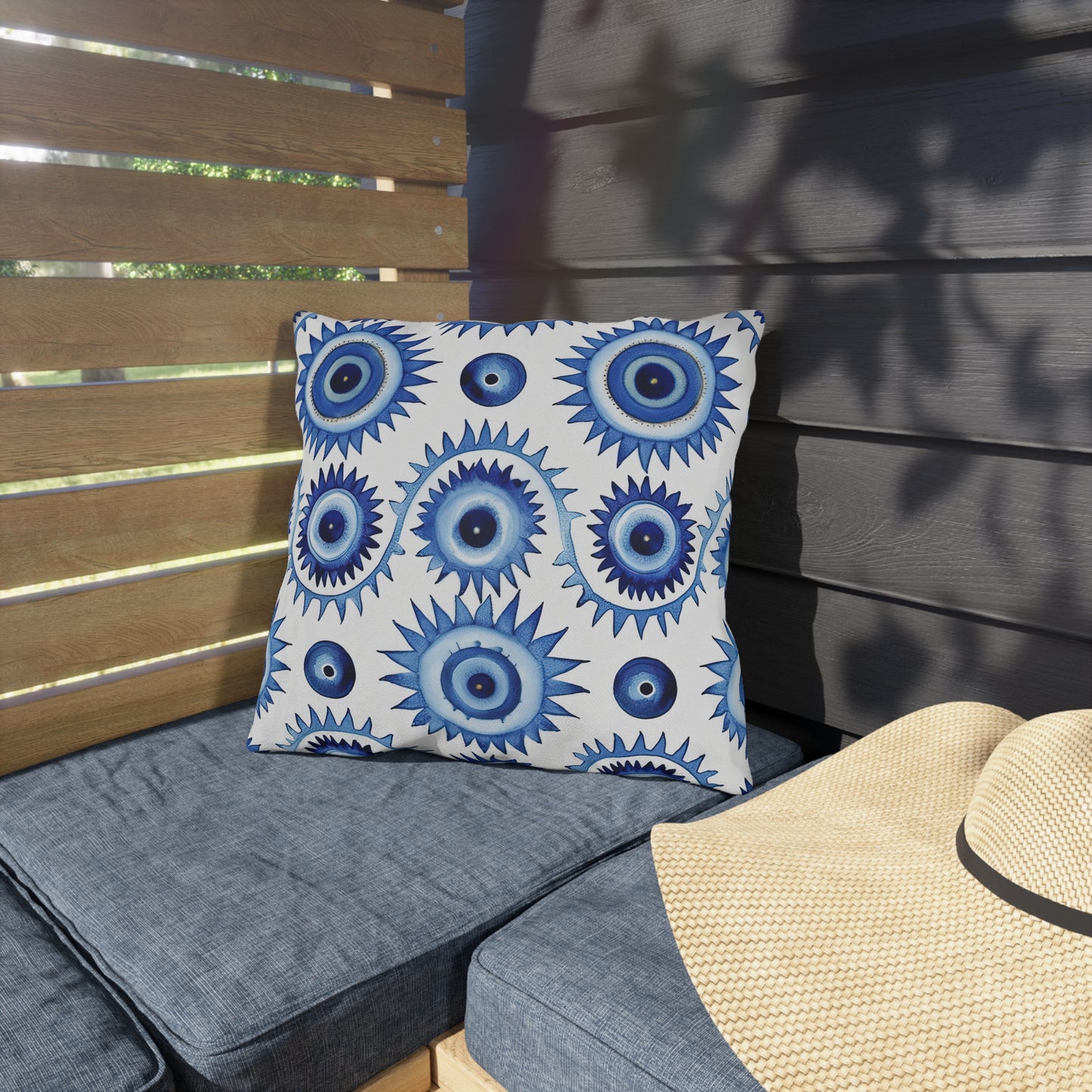 Spectral Watcher. Outdoor Pillows