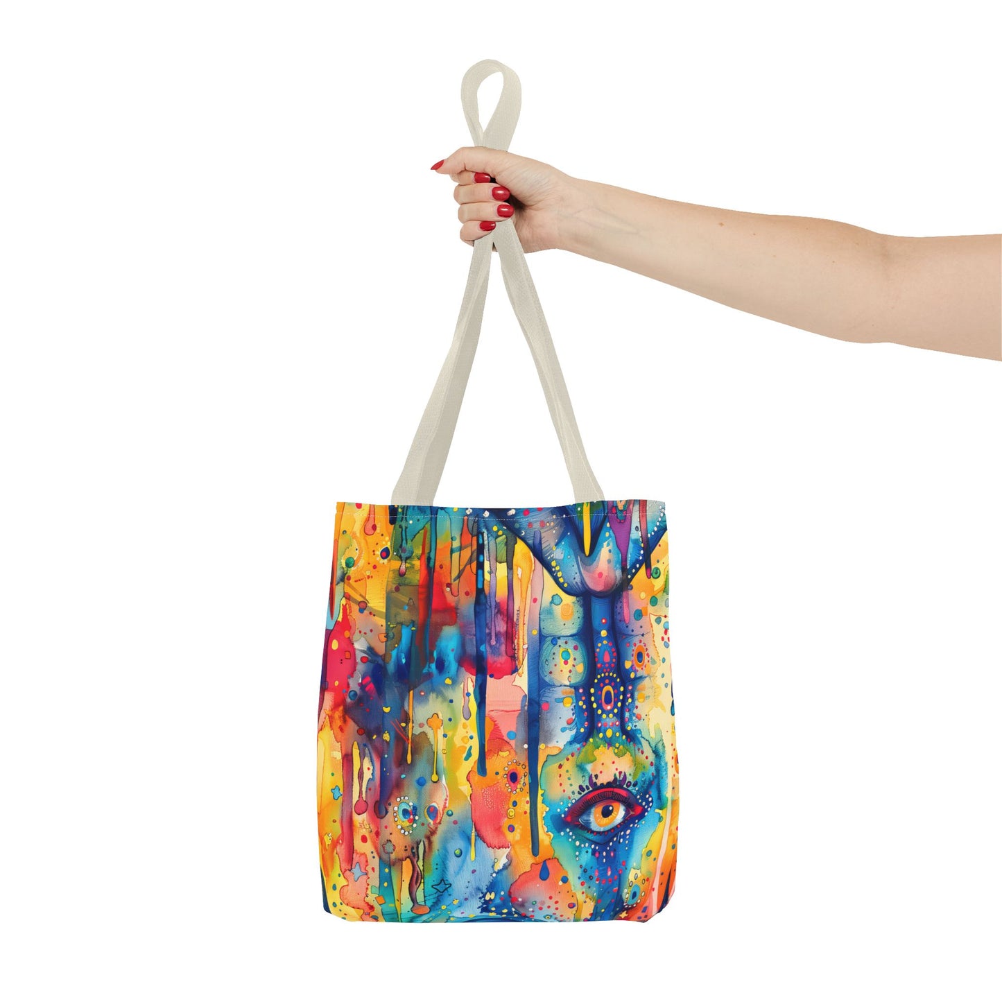 Hamsa Jewel burst. Tote Bag for Everyday Use