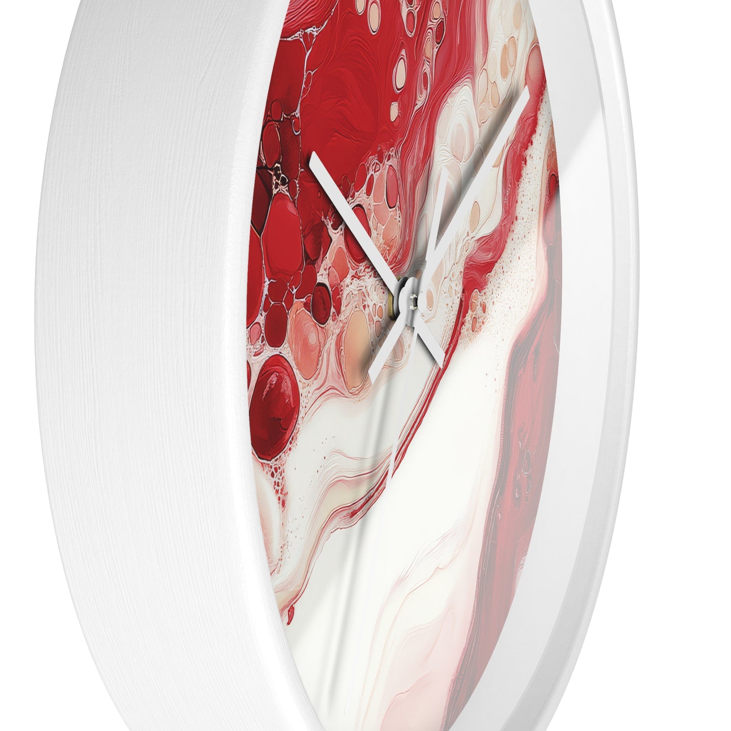 Cherry Aurora. Wall Clock - Artistic Home Decor