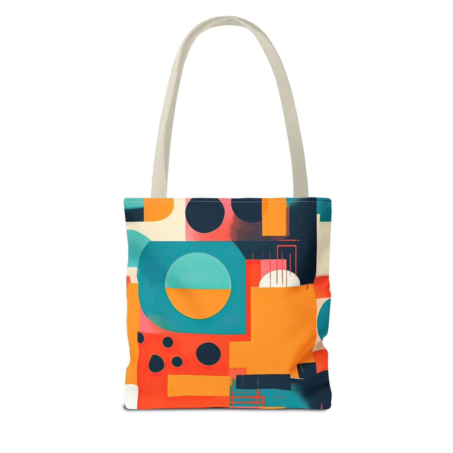 Neon Echoes. Tote Bag for Everyday Use