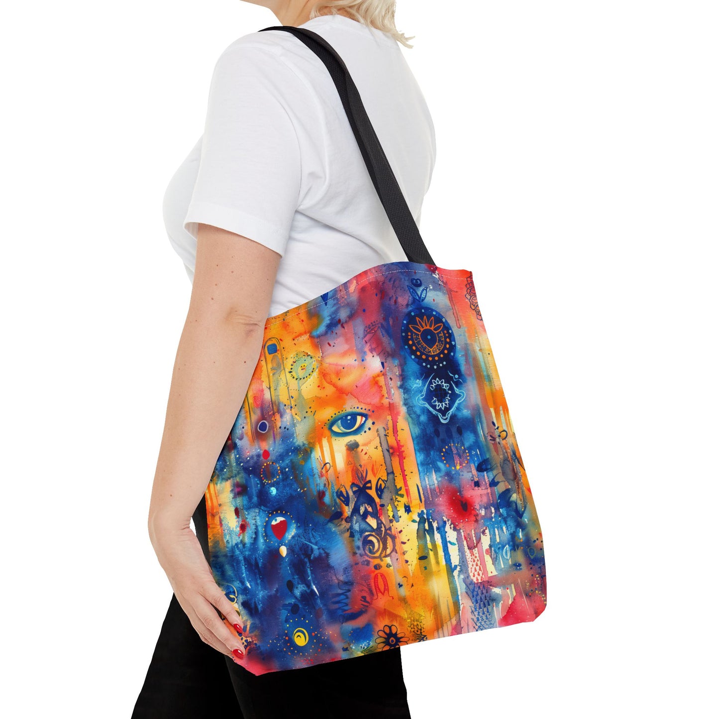 Rainbow Shield . Tote Bag for Everyday Use