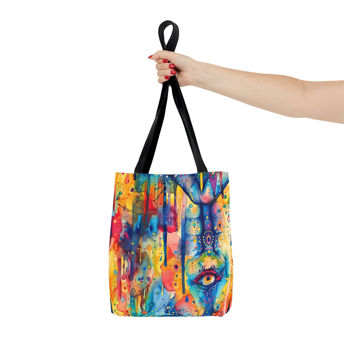 Hamsa Jewel burst. Tote Bag for Everyday Use