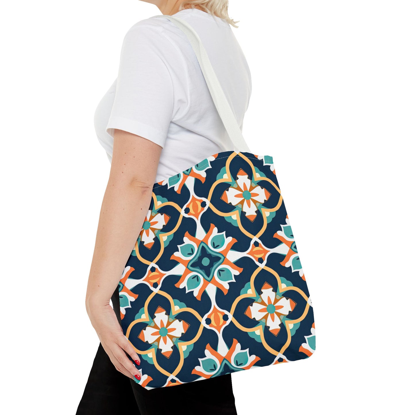 Saffron Souk Symphony. Tote Bag for Everyday Use