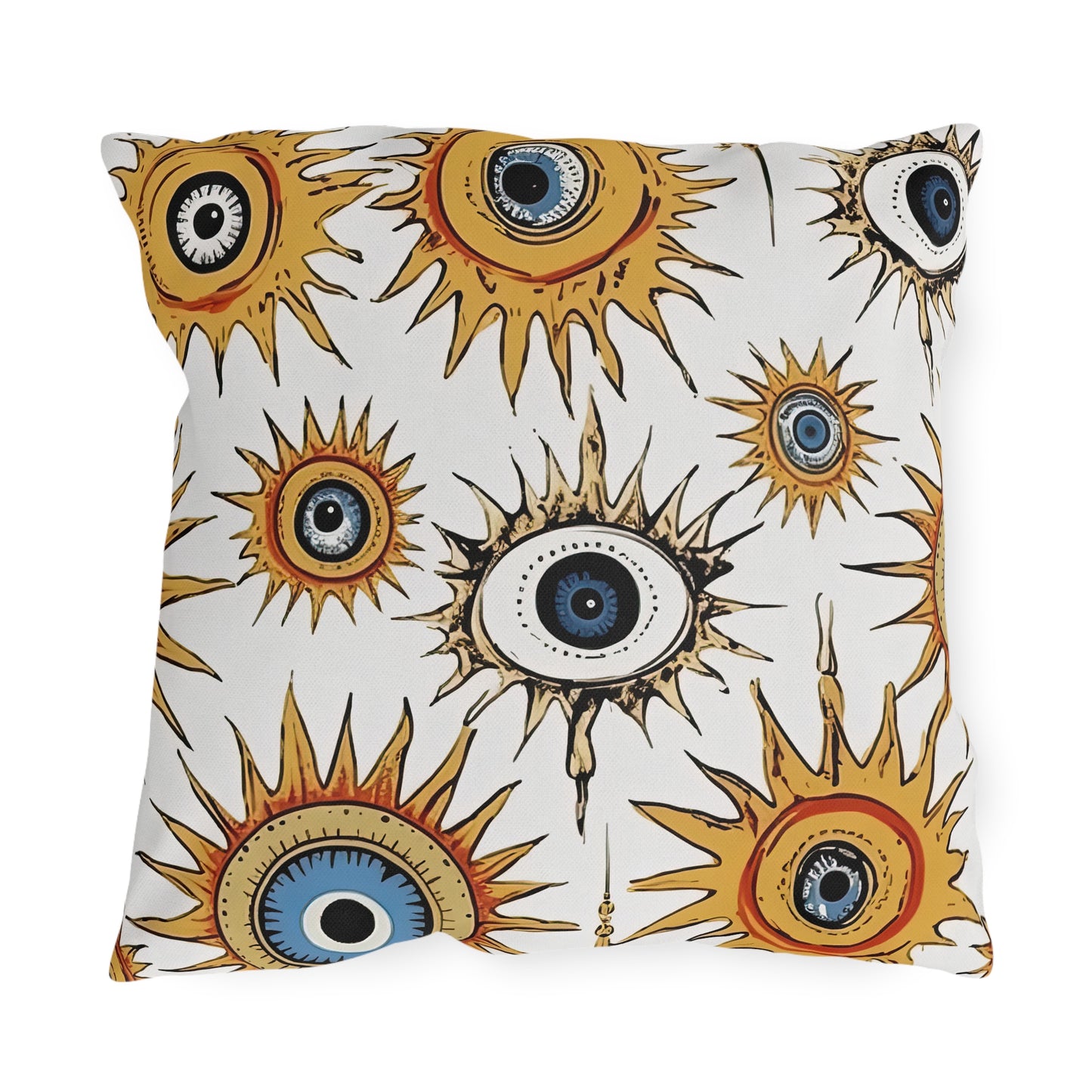 Ethereal Eyeful. Outdoor Pillows