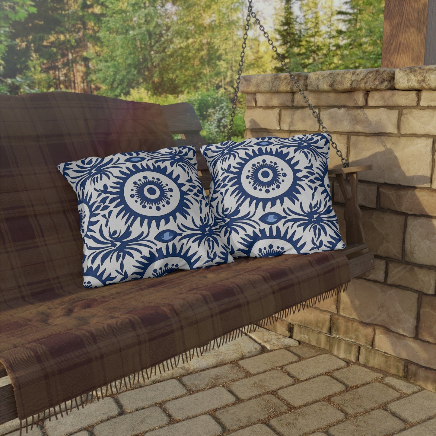 Mystic Talisman. Outdoor Pillows