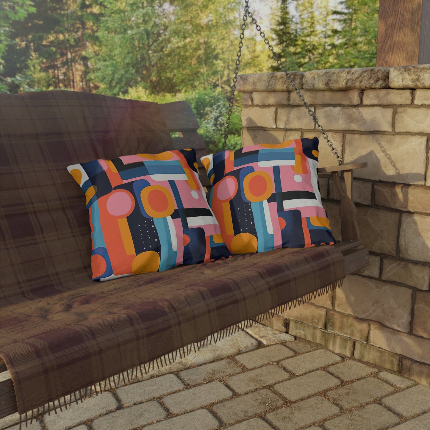 Etheric Elegance .Outdoor Pillows