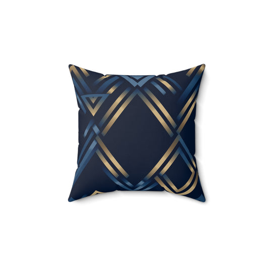 Valknut. Decorative Spun Polyester Cushion