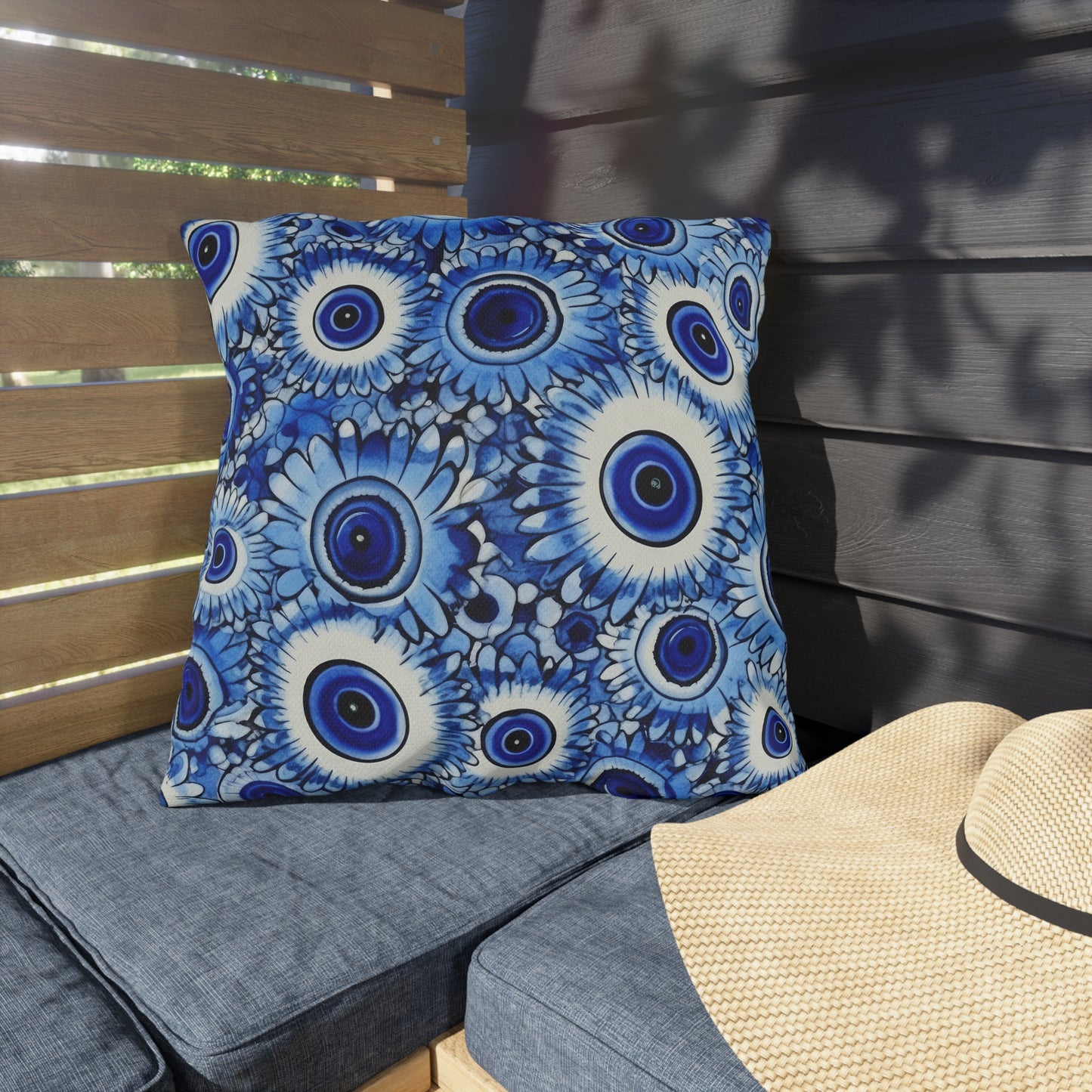 Portentous Pupil.Outdoor Pillows