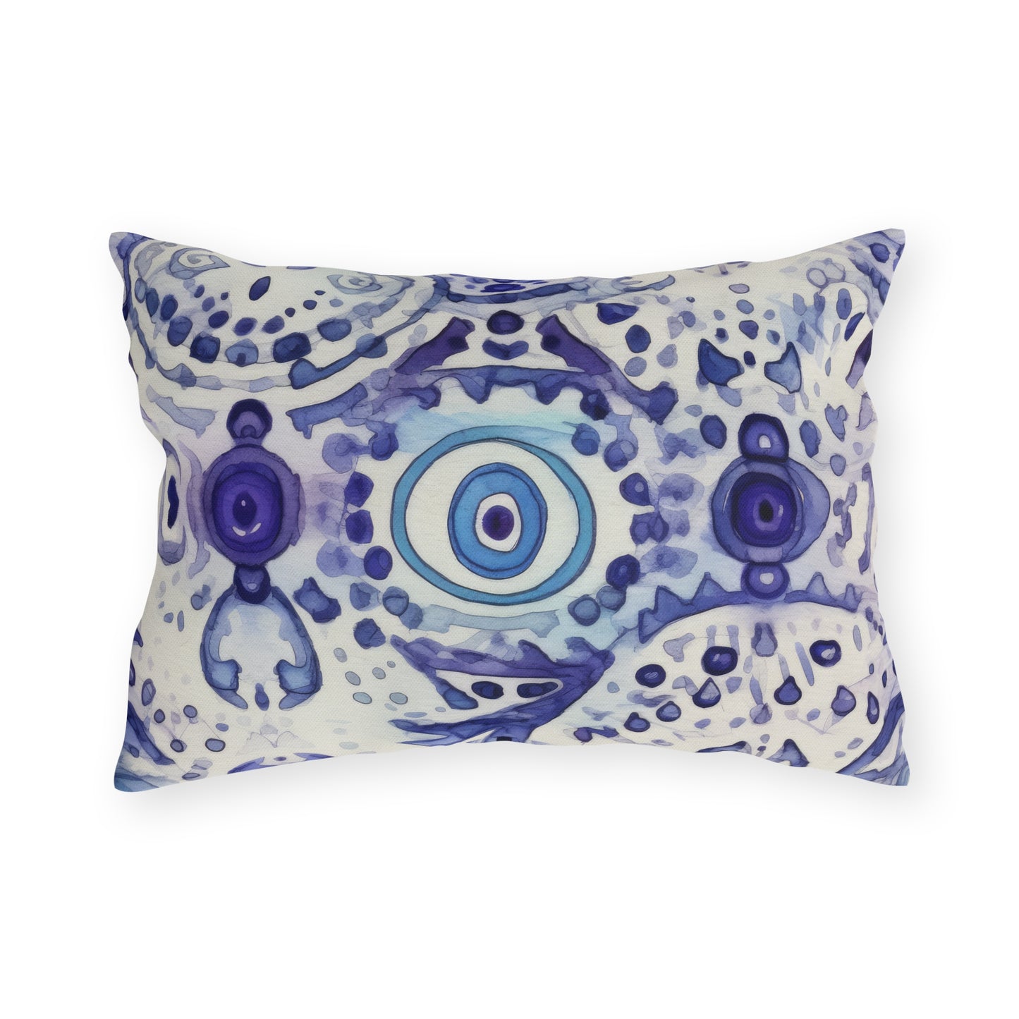 Hamsa Enigma. Outdoor Pillows