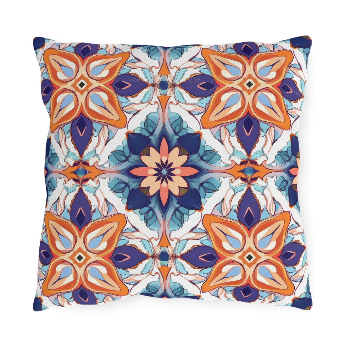 Moroccan Moonlight Sonata . Outdoor Pillows