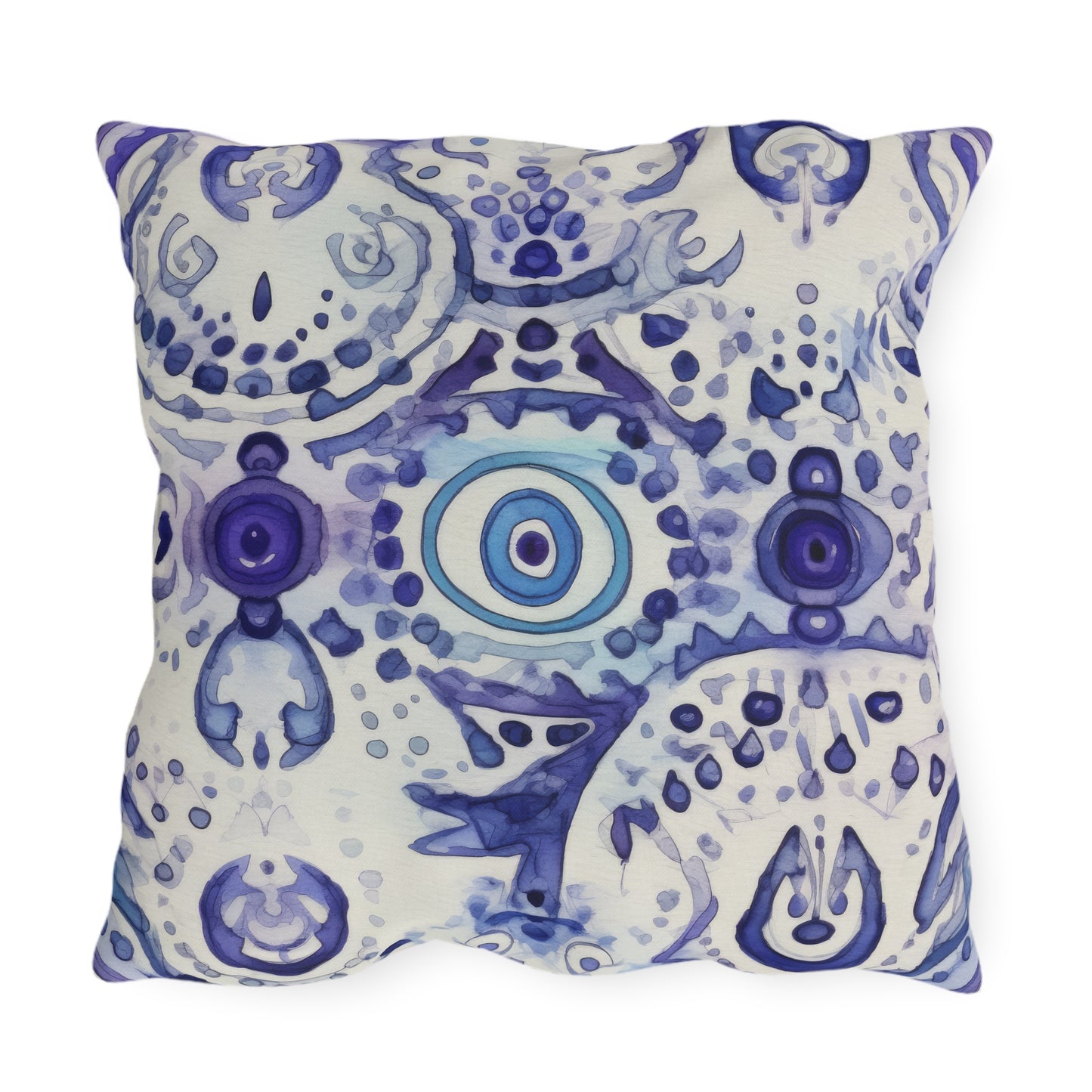 Hamsa Enigma. Outdoor Pillows