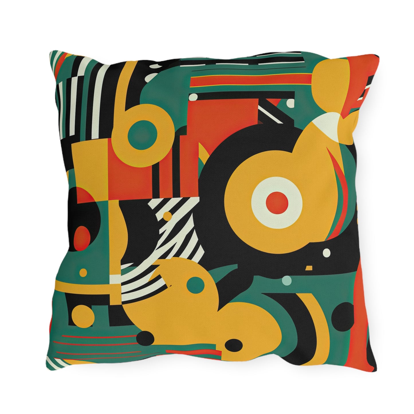 Galactic Groove. Outdoor Pillows