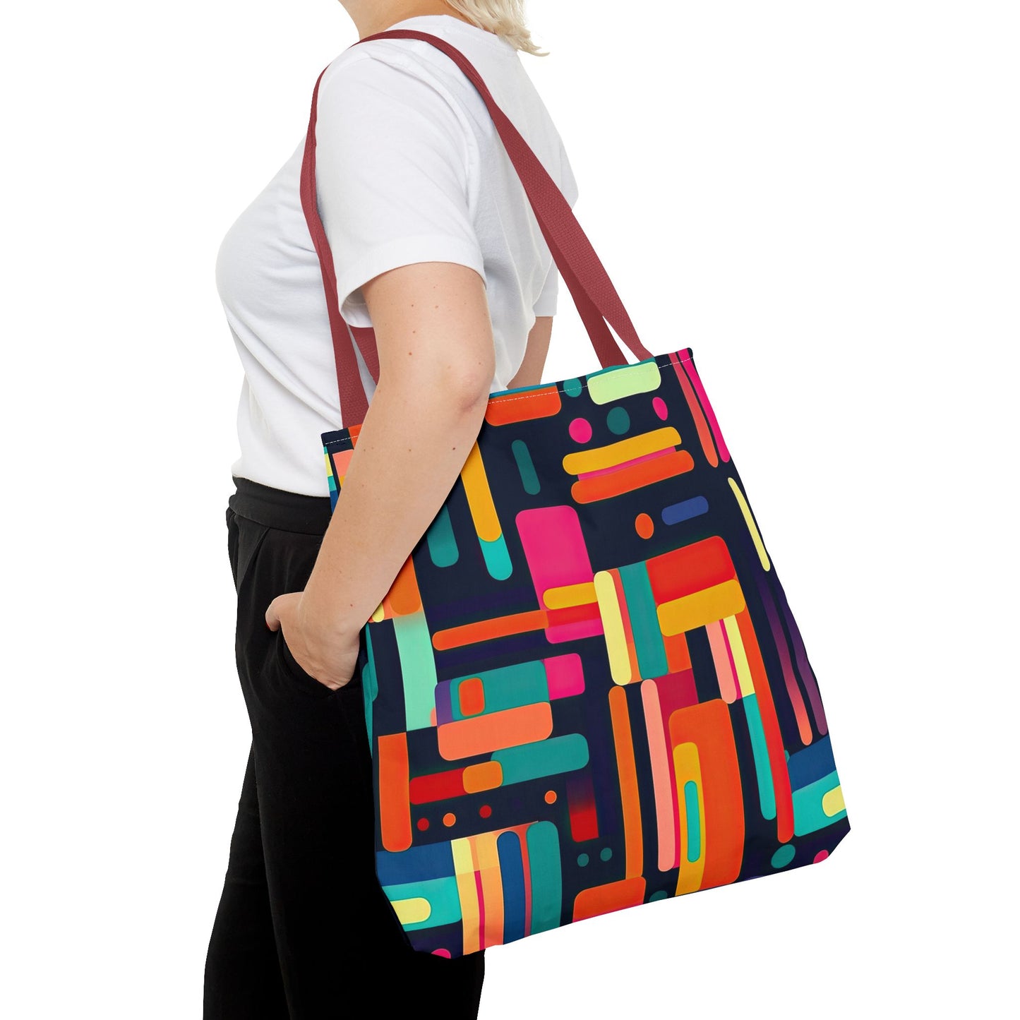 Cybernetic Nostalgia. Tote Bag for Everyday Use