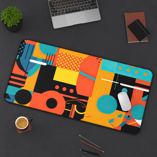 Quantum Quasar . Desk Mat - Stylish Office Organizer