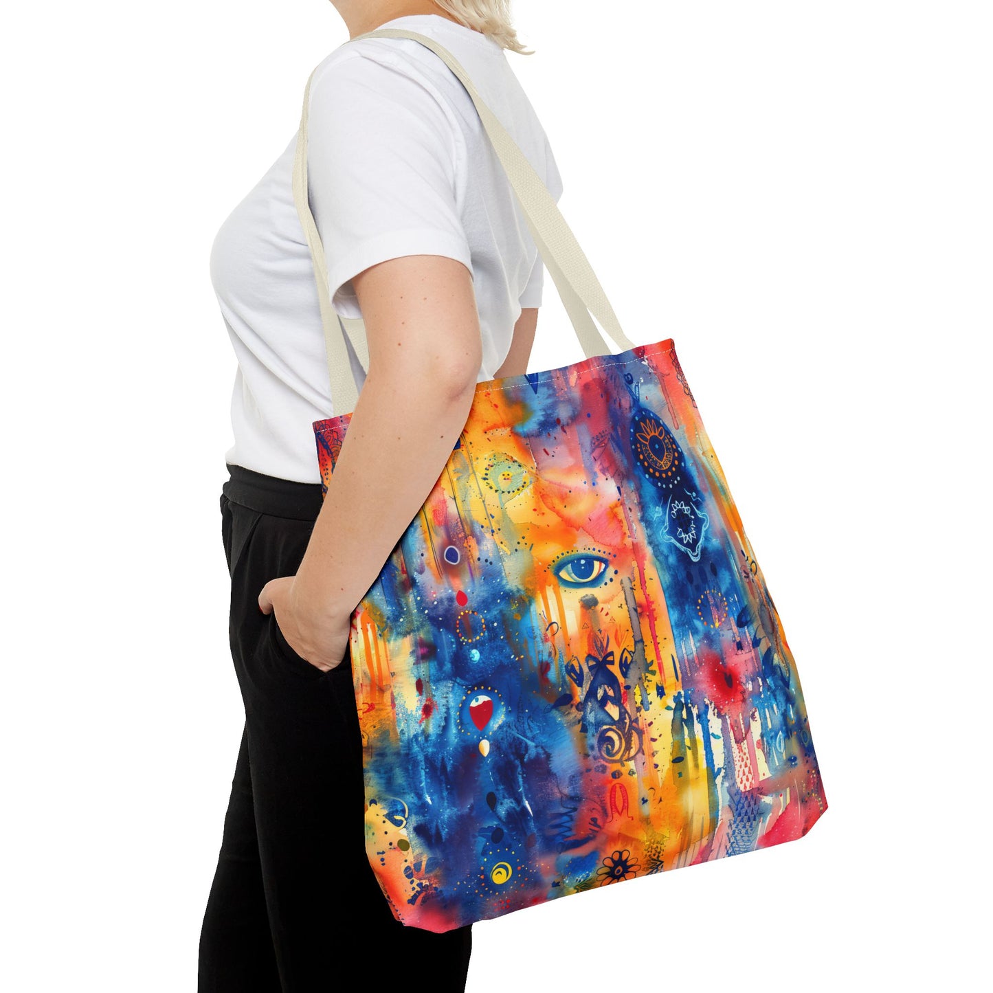Rainbow Shield . Tote Bag for Everyday Use