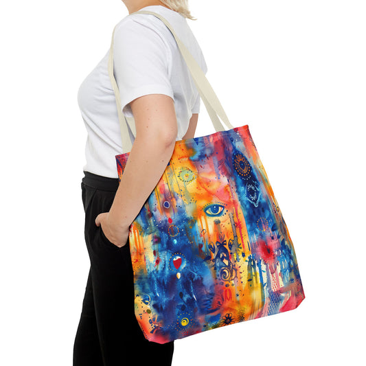 Rainbow Shield . Tote Bag for Everyday Use